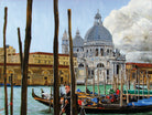 Venezia by Matthew Holden Bates on GIANT ART - blue landscape