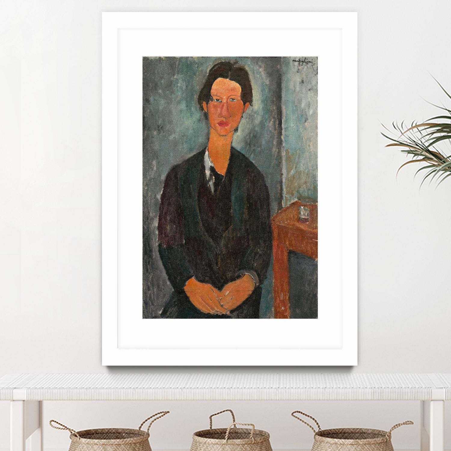 Portrait of Chaïm Soutine, 1916 by Amedeo Modigliani on GIANT ART - museums