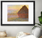 Grainstack (Sunset) by Claude Monet on GIANT ART - museums