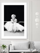 Marilyn Monroe balerina by M Studio on GIANT ART - black and white photography