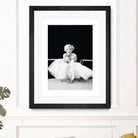 Marilyn Monroe balerina by M Studio on GIANT ART - black and white photography