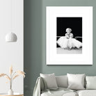 Marilyn Monroe balerina by M Studio on GIANT ART - black and white photography