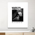 Marilyn Monroe  by M Studio on GIANT ART - black and white photography