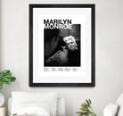 Marilyn Monroe  by M Studio on GIANT ART - black and white photography