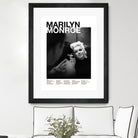 Marilyn Monroe  by M Studio on GIANT ART - black and white photography