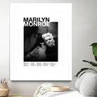 Marilyn Monroe  by M Studio on GIANT ART - black and white photography