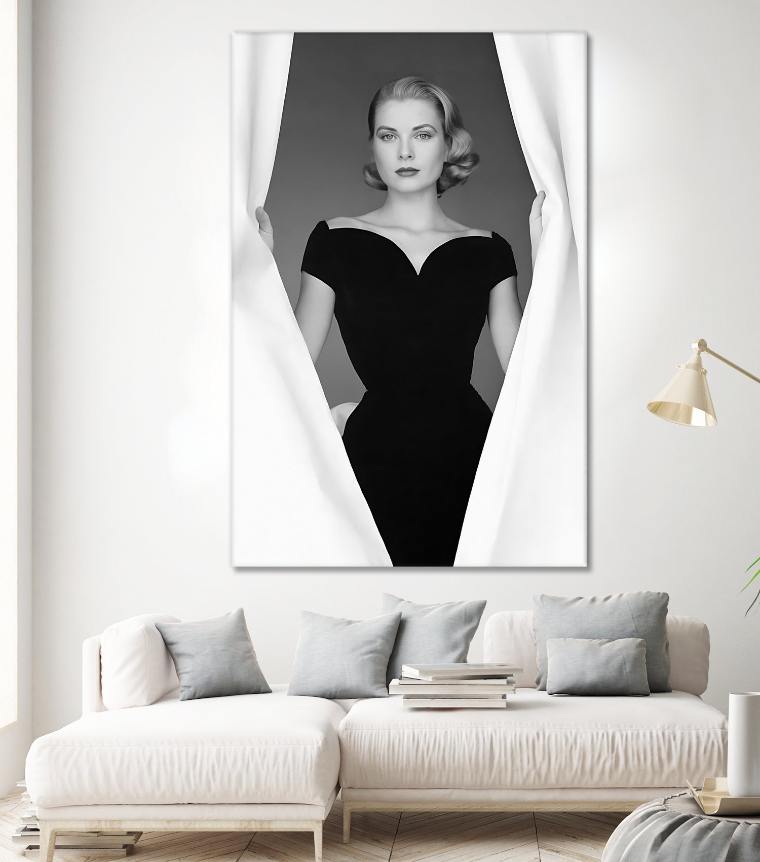 Grace Kelly  by M Studio on GIANT ART - black and white  photographie actress