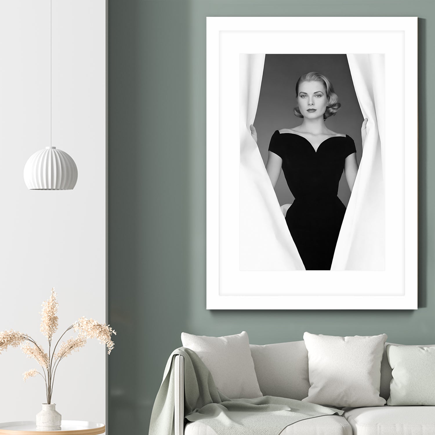 Grace Kelly  by M Studio on GIANT ART - black and white  photographie actress