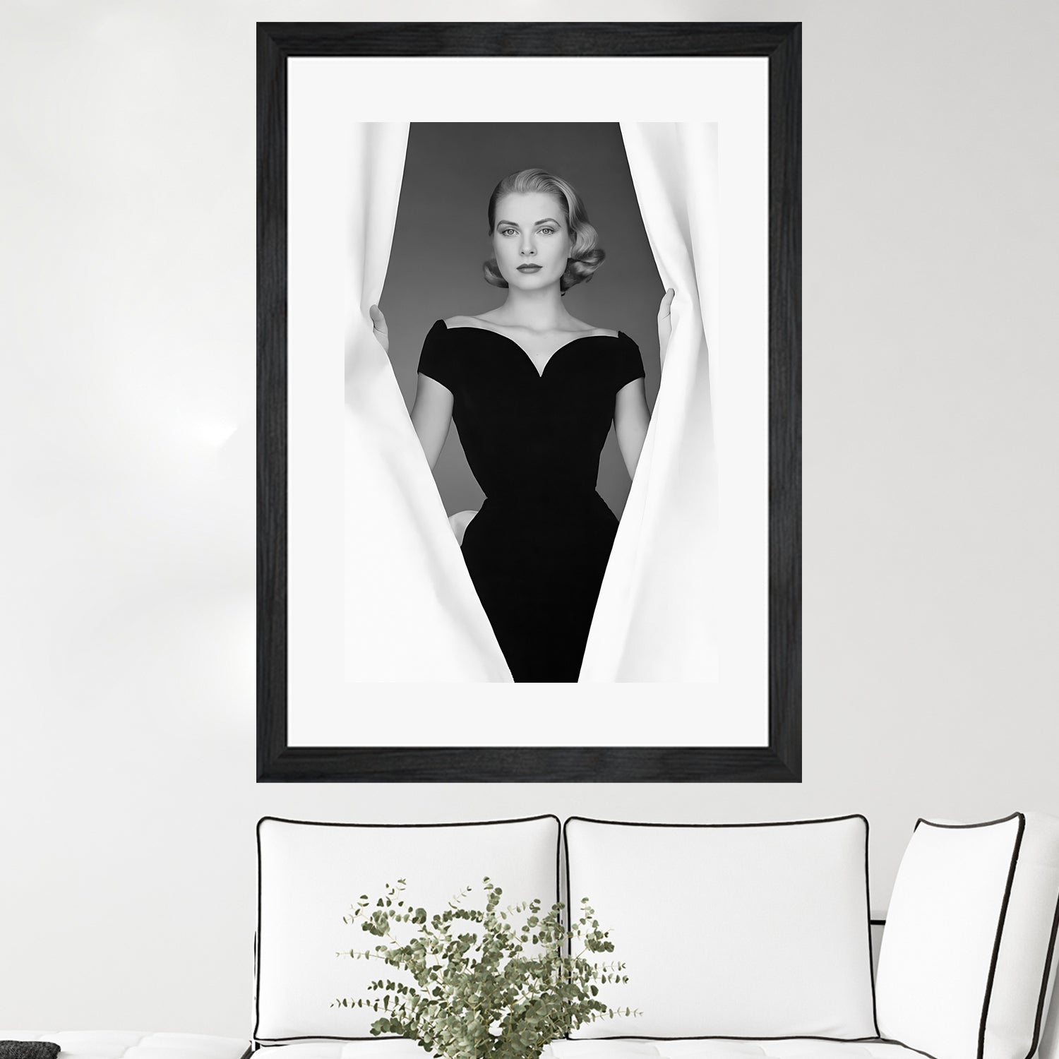 Grace Kelly  by M Studio on GIANT ART - black and white  photographie actress