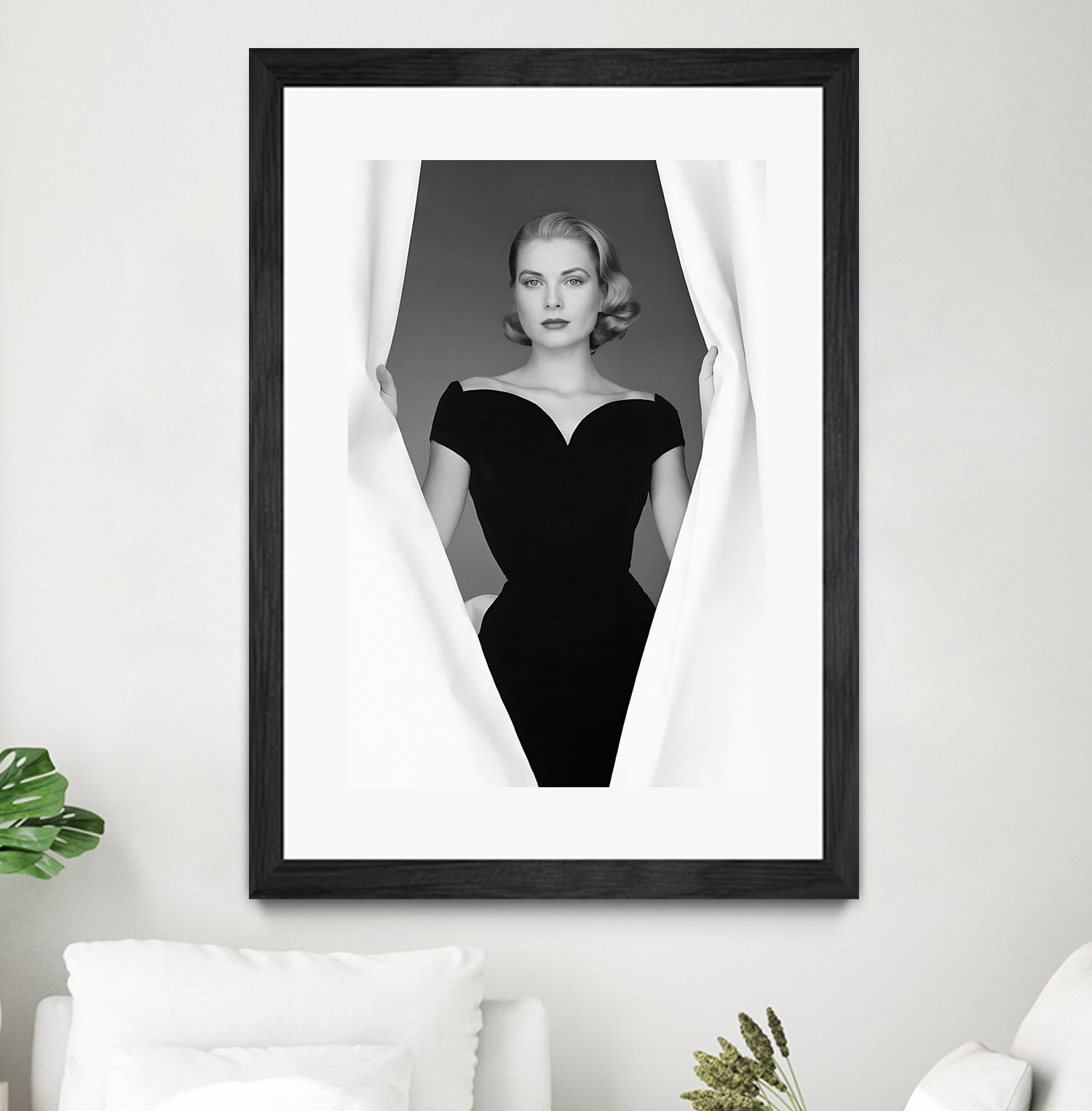 Grace Kelly  by M Studio on GIANT ART - black and white  photographie actress