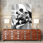 Jackie and Jack on a Boat by M Studio on GIANT ART - black and white  photography