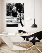 Brigitte Bardot  with her dog in St. Tropez, 1962 by M Studio on GIANT ART - black and white photographie bardot