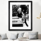 Brigitte Bardot  with her dog in St. Tropez, 1962 by M Studio on GIANT ART - black and white photographie bardot