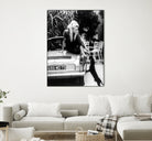 Brigitte Bardot  with her dog in St. Tropez, 1962 by M Studio on GIANT ART - black and white photographie bardot