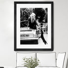 Brigitte Bardot  with her dog in St. Tropez, 1962 by M Studio on GIANT ART - black and white photographie bardot