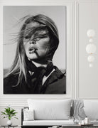 Brigitte Bardot by M Studio on GIANT ART - black and white black and white bardot