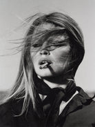 Brigitte Bardot by M Studio on GIANT ART - black and white black and white bardot