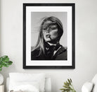 Brigitte Bardot by M Studio on GIANT ART - black and white black and white bardot
