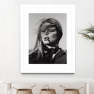 Brigitte Bardot by M Studio on GIANT ART - black and white black and white bardot