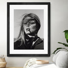 Brigitte Bardot by M Studio on GIANT ART - black and white black and white bardot