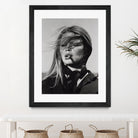 Brigitte Bardot by M Studio on GIANT ART - black and white black and white bardot