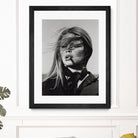 Brigitte Bardot by M Studio on GIANT ART - black and white black and white bardot
