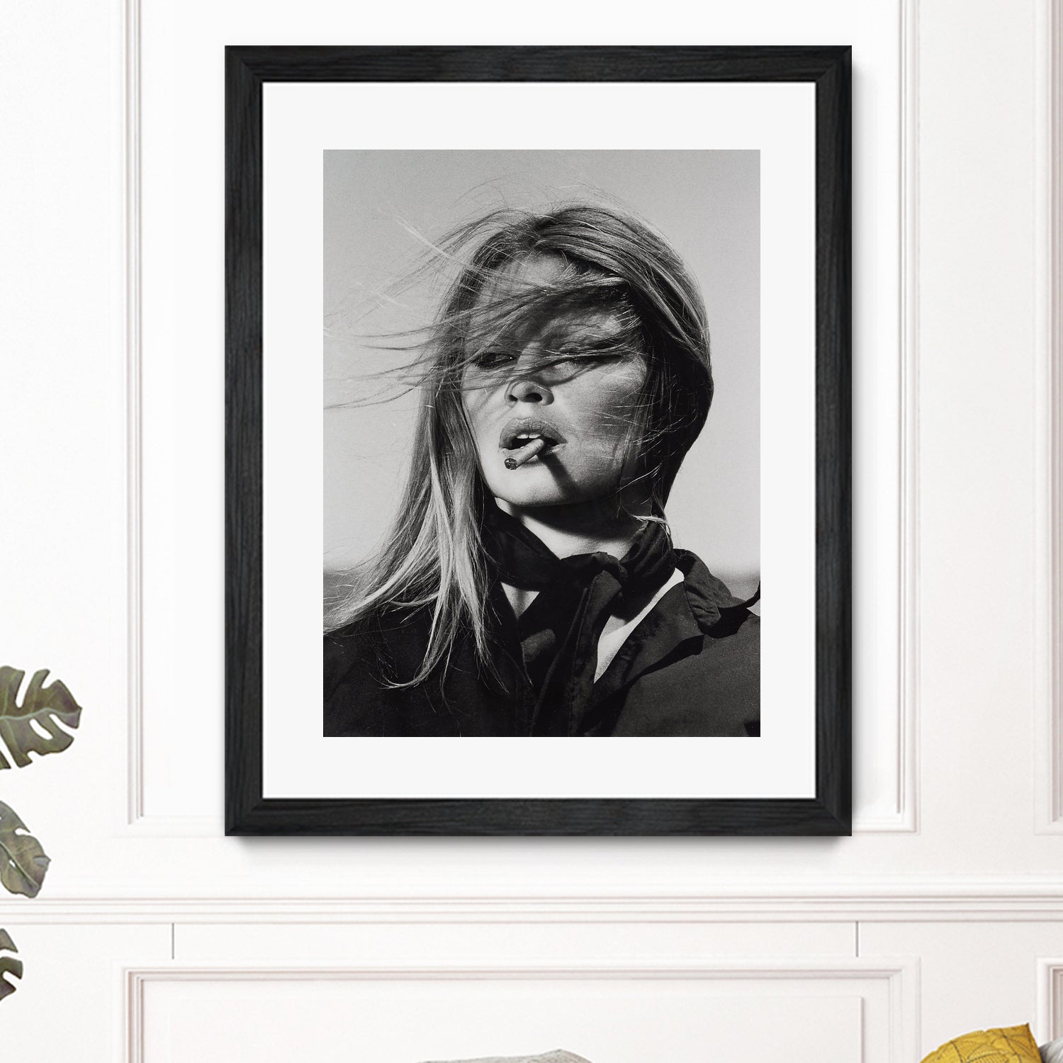 Brigitte Bardot by M Studio on GIANT ART - black and white black and white bardot
