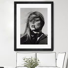 Brigitte Bardot by M Studio on GIANT ART - black and white black and white bardot