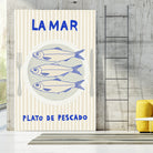 la Mar by M Studio on GIANT ART - blue figurative kitchen