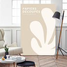 Papiers Découpés XV by M Studio on GIANT ART - beige mid century mid century