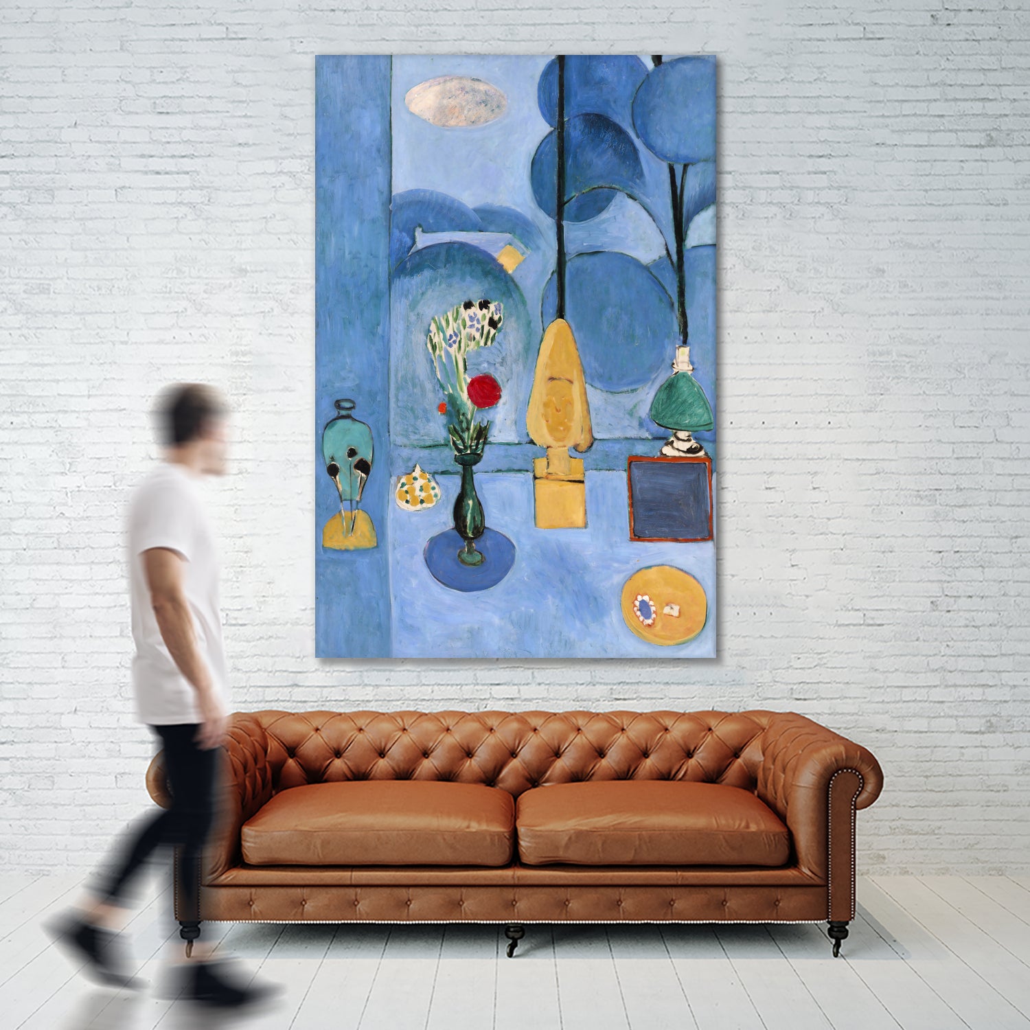 The blue window by Henri Matisse on GIANT ART - museums