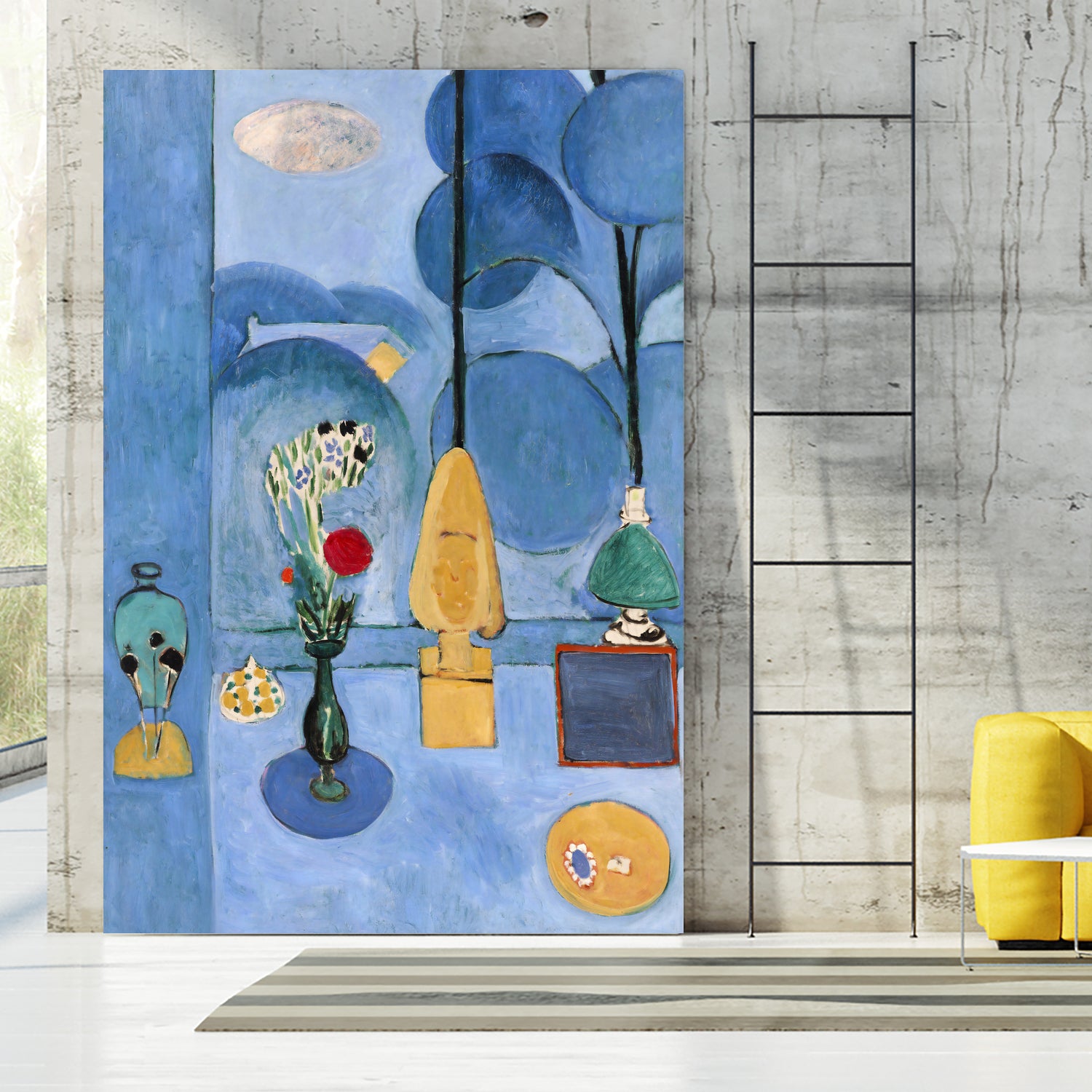 The blue window by Henri Matisse on GIANT ART - museums