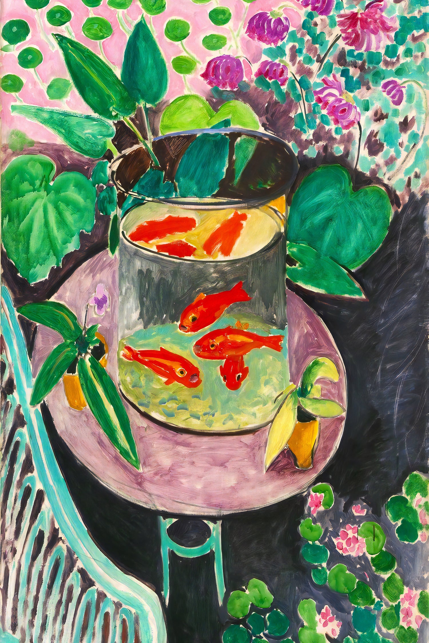 Les poissons rouges by Henri Matisse on GIANT ART - museums museums