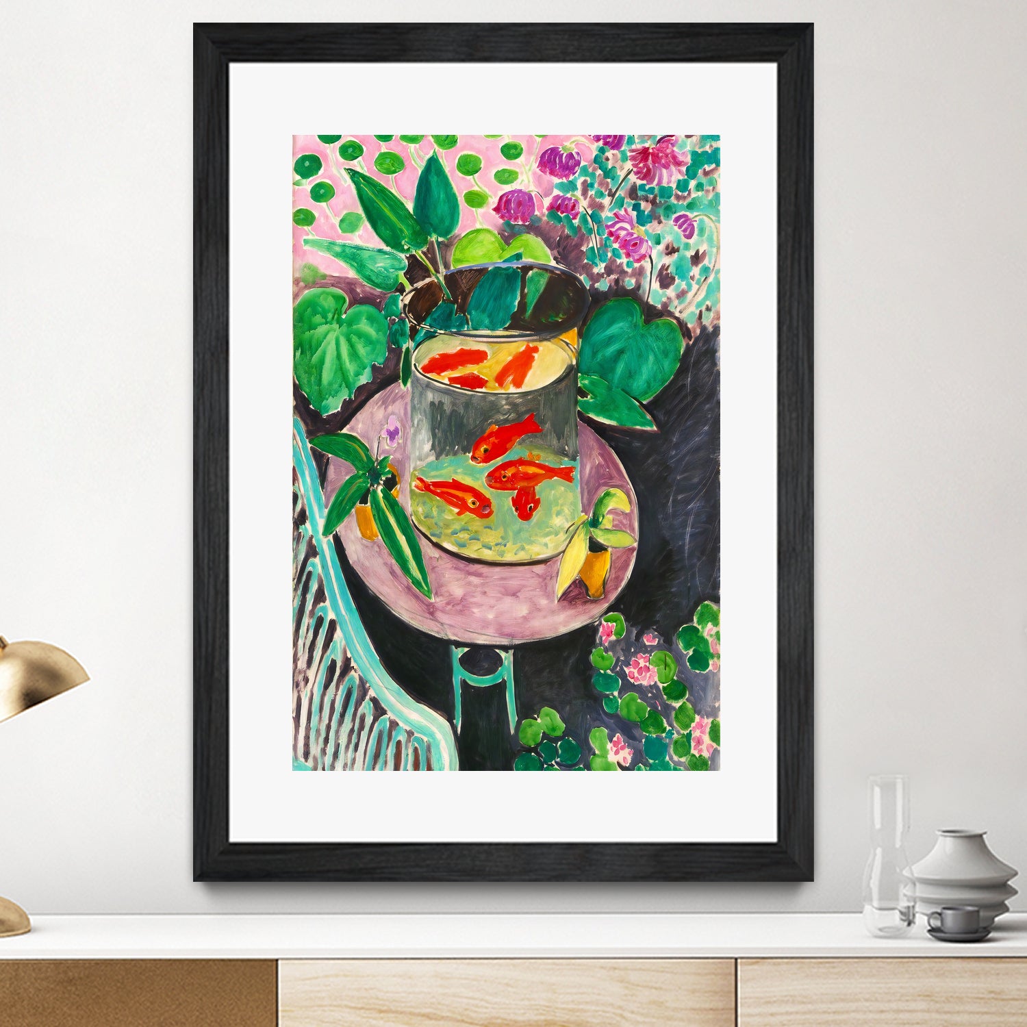 Les poissons rouges by Henri Matisse on GIANT ART - museums museums