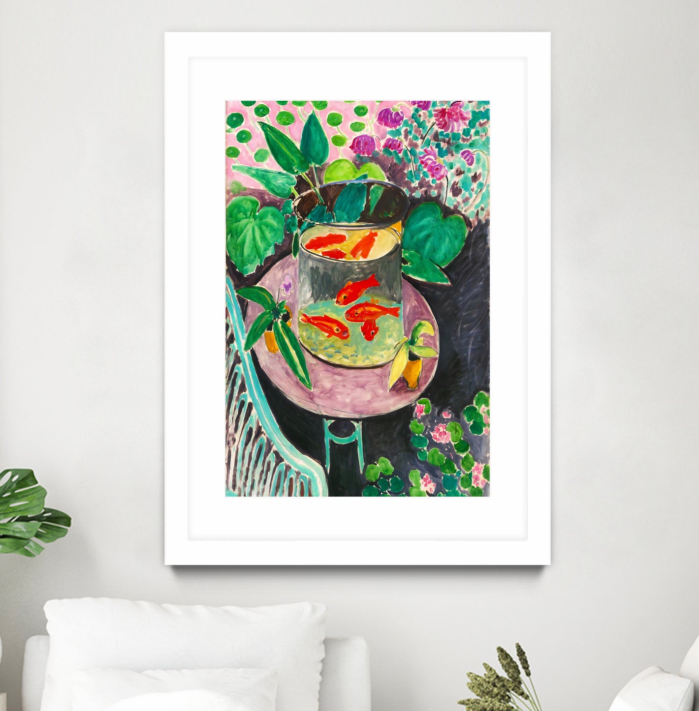 Les poissons rouges by Henri Matisse on GIANT ART - museums museums