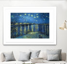 Starry Night Over the Rhône by Vincent van Gogh on GIANT ART - masters masters