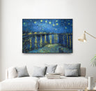 Starry Night Over the Rhône by Vincent van Gogh on GIANT ART - masters masters
