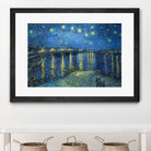 Starry Night Over the Rhône by Vincent van Gogh on GIANT ART - masters masters