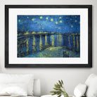 Starry Night Over the Rhône by Vincent van Gogh on GIANT ART - masters masters