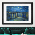 Starry Night Over the Rhône by Vincent van Gogh on GIANT ART - masters masters