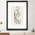 Nude no.2 by M Studio on GIANT ART - beige figurative woman
