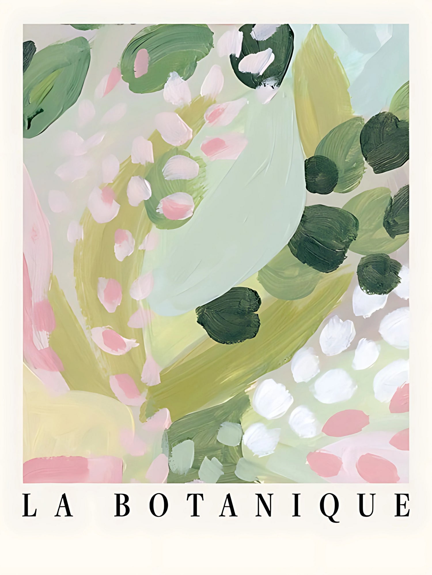 Botanique II by M Studio on GIANT ART - pink botanique flowers