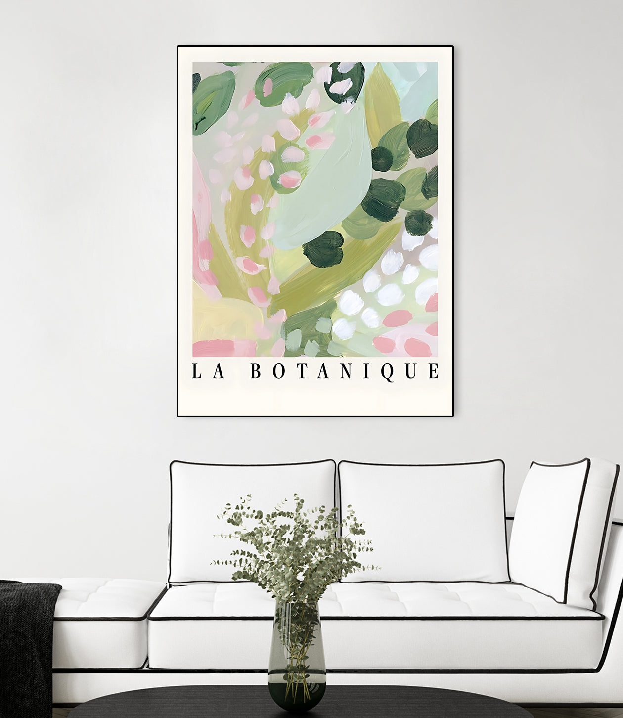 Botanique II by M Studio on GIANT ART - pink botanique flowers