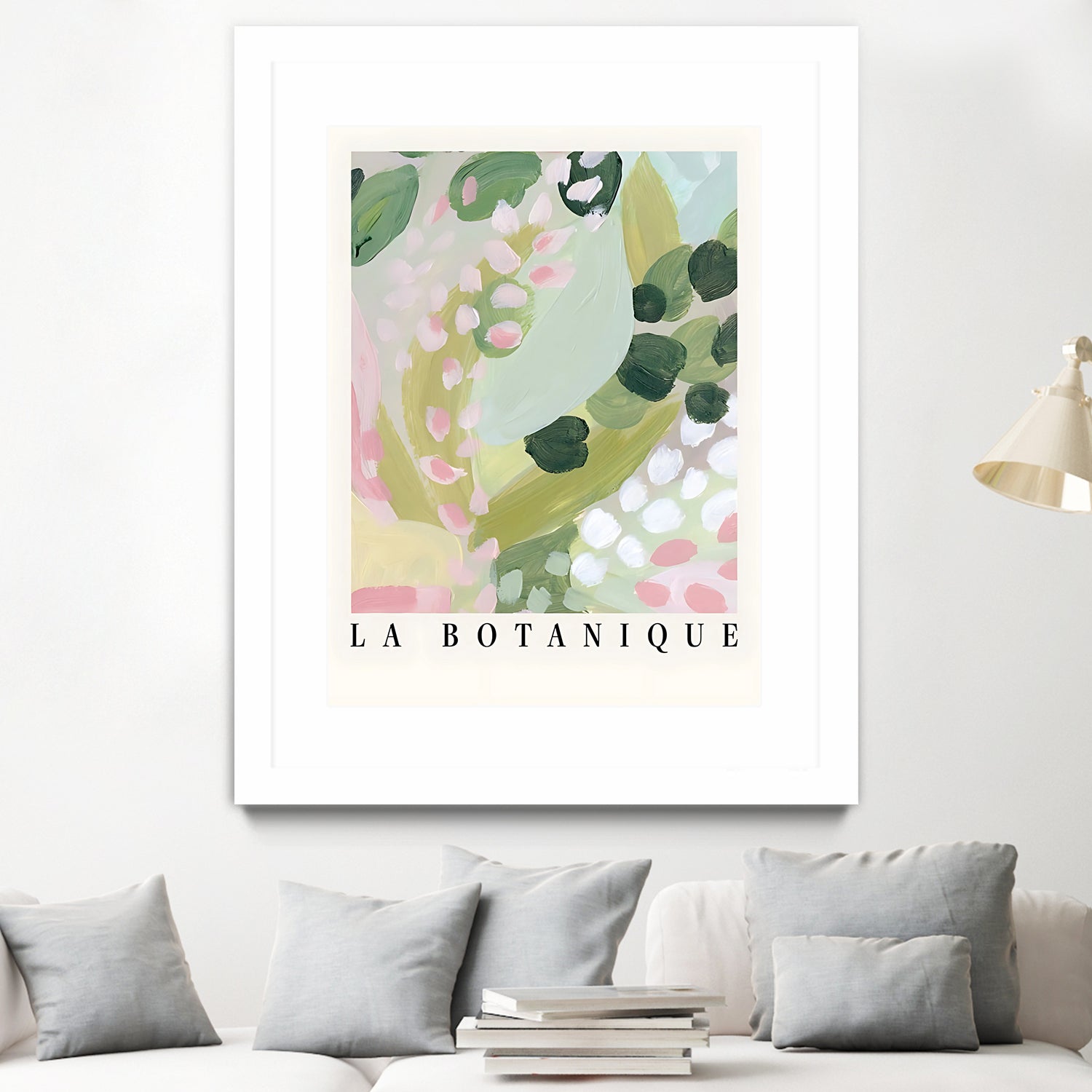 Botanique II by M Studio on GIANT ART - pink botanique flowers