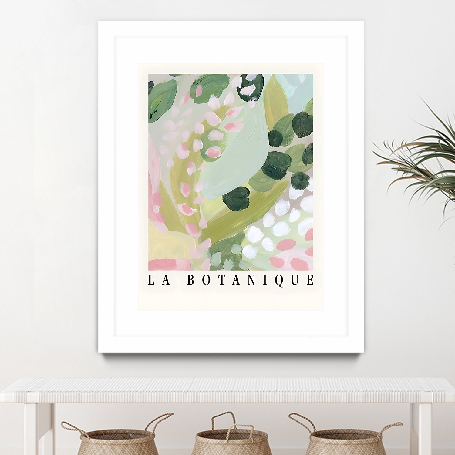Botanique II by M Studio on GIANT ART - pink botanique flowers