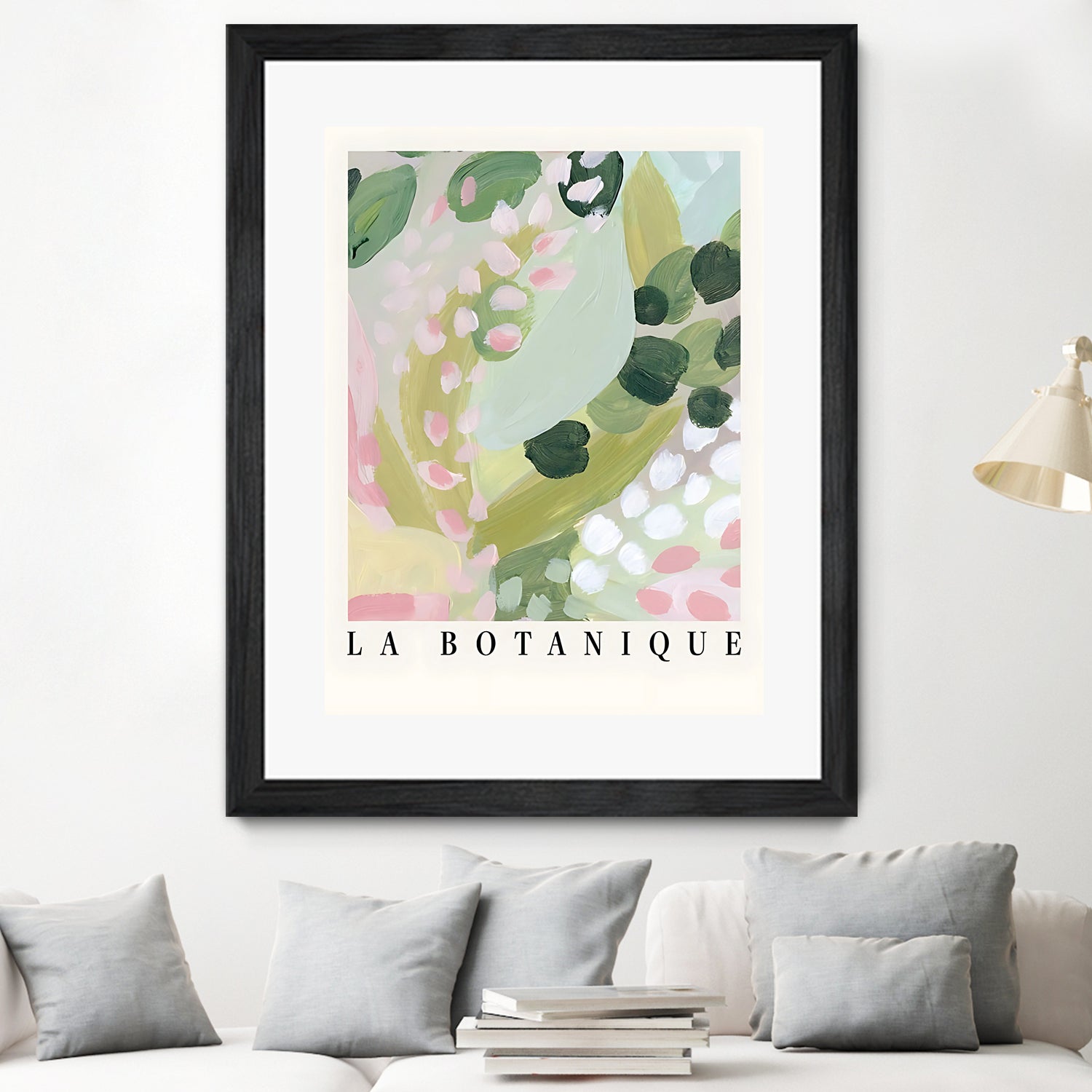 Botanique II by M Studio on GIANT ART - pink botanique flowers
