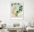 Botanique II by M Studio on GIANT ART - pink botanique flowers