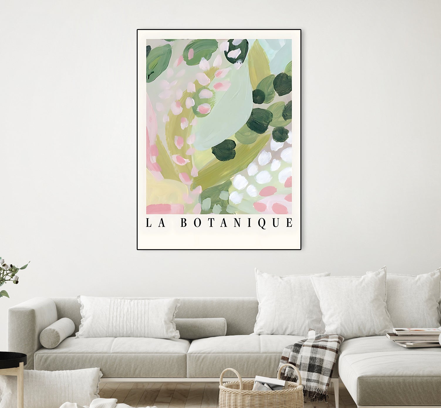 Botanique II by M Studio on GIANT ART - pink botanique flowers