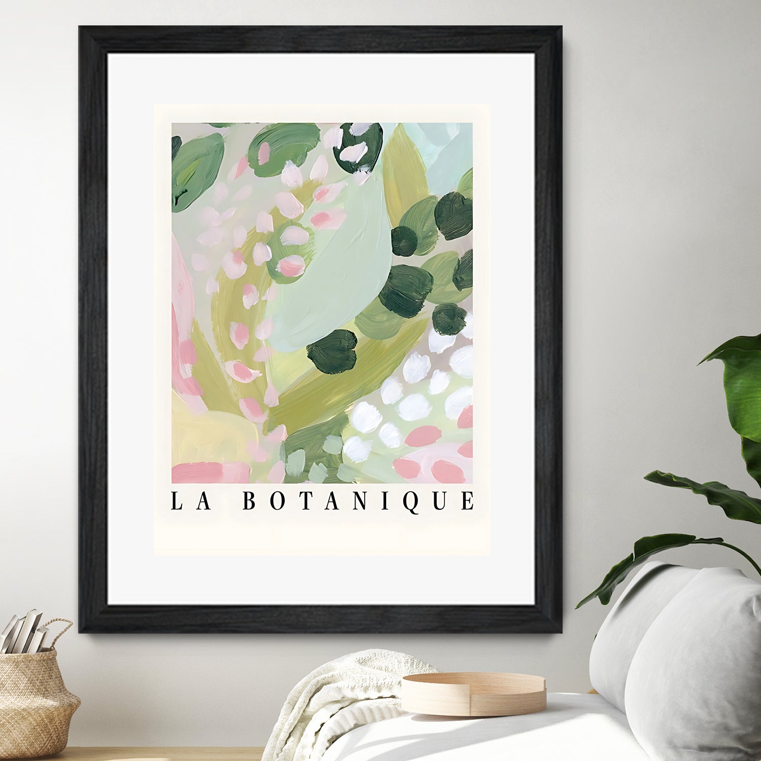Botanique II by M Studio on GIANT ART - pink botanique flowers