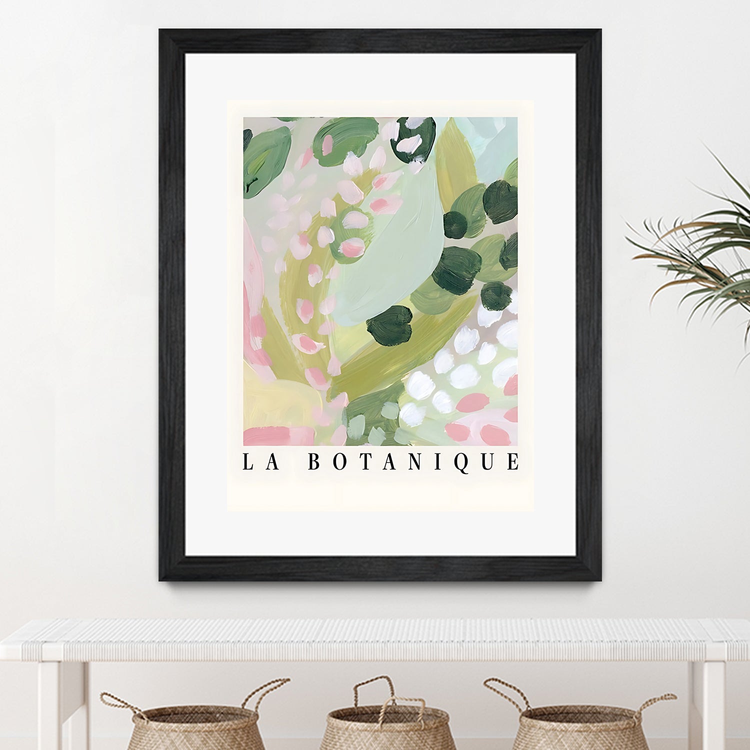 Botanique II by M Studio on GIANT ART - pink botanique flowers